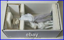 10 Lladro #6902 My Loyal Friend Boy With Dog Figurine With Box