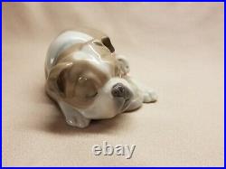 1990 Lladro Figurine Unlikely Friends (Bull Dog & Cat) #6417 Retired No Box