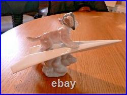 A Stunning Lladro 6665 Lets Fly Away Puppy Figure. Mint