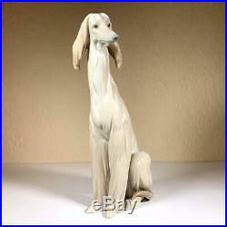 AFGHAN HOUND DOG - LLADRO - Porcelain Retired Figurine #1069