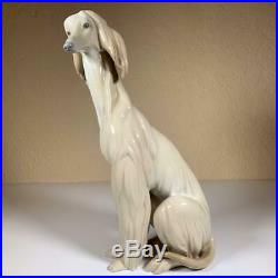 AFGHAN HOUND DOG - LLADRO - Porcelain Retired Figurine #1069