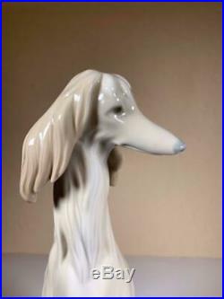 AFGHAN HOUND DOG - LLADRO - Porcelain Retired Figurine #1069