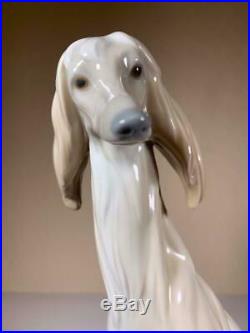 AFGHAN HOUND DOG - LLADRO - Porcelain Retired Figurine #1069