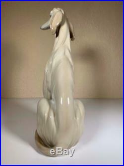 AFGHAN HOUND DOG - LLADRO - Porcelain Retired Figurine #1069