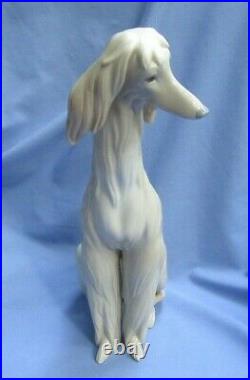 Afghan Hound Lladro 12 Dog Figurine