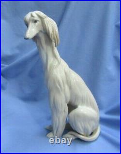 Afghan Hound Lladro 12 Dog Figurine