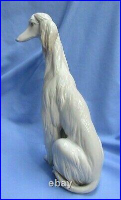 Afghan Hound Lladro 12 Dog Figurine