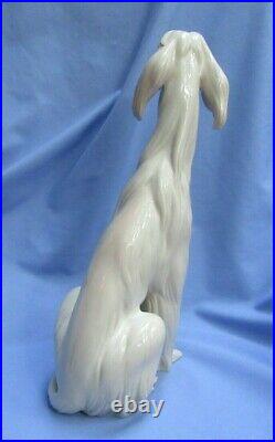 Afghan Hound Lladro 12 Dog Figurine