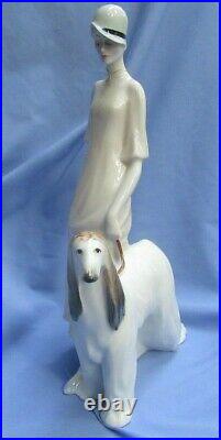 Afghan Hound Lladro 12 Dog Figurine