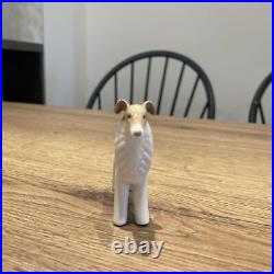 Antique Lladro Dog Figurine F/S Japan