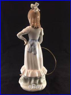 Beautiful Vintage NAO by Lladro My Dog Does Tricks Porcelain Figurine