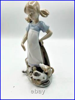 Charming Lladro PLAYFUL KITTENS Figurine With Box Retired