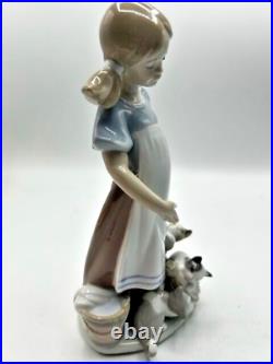 Charming Lladro PLAYFUL KITTENS Figurine With Box Retired