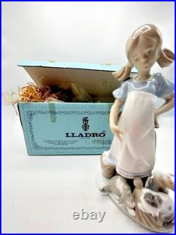 Charming Lladro PLAYFUL KITTENS Figurine With Box Retired