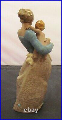 Desirable Lladro #2187 Jealous Friend Mom-child & Dog-retired-excellent/mint