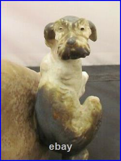 Desirable Lladro #2187 Jealous Friend Mom-child & Dog-retired-excellent/mint