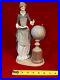 EDUCATIONAL LLADRO #5209 SCHOOL MARM with WORLD GLOBE-RETIRED-EXCELLENT/MINT