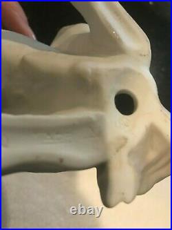 Extremely Rare Vintage Pre-1960 Lladro Sitting Dog Figure