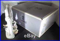 FANTASTIC LLADRO #6502 PLEASE COME HOME 2 PUPPY DOGS EXCELLENT with O. BOX