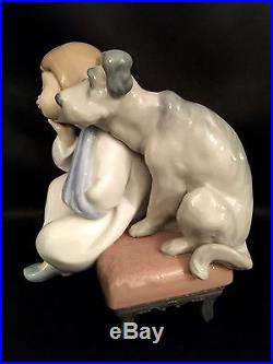 FREE Fast ShippingLLadro We Can't Play Girl/Dog (5706 Mint Condition)