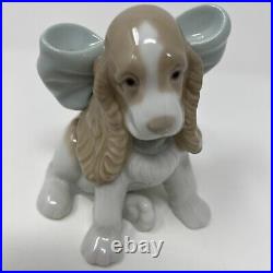 Free Shipping For Collectible Vintage Nao By Lladro #1349 Puppy Present