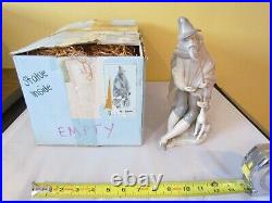 HEARTFELT LLADRO # 1094 BEGGER OLD MAN & DOG -EXCELLENT/MINT withORIGINAL BOX