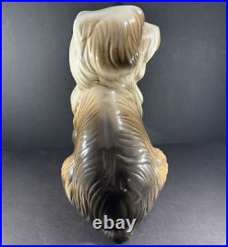 Hispania Daisa Lladro Large Ceramic Sheepdog Dog Figurine 1985 11.5