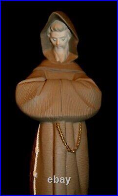 LARGE Lladro Monk (2060 Mint Condition) Gres Finish