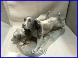 LLADRO 01000xxx Vintage Cocker Spaniels