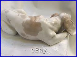 LLADRO 1067 Old Dog Retired! Mint Condition