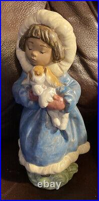 LLADRO 12419 Keep Me Warm Retired! Gres! No Box! Mint Condition! L@@K
