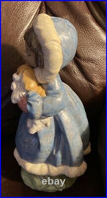 LLADRO 12419 Keep Me Warm Retired! Gres! No Box! Mint Condition! L@@K