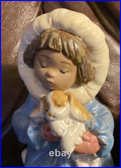 LLADRO 12419 Keep Me Warm Retired! Gres! No Box! Mint Condition! L@@K