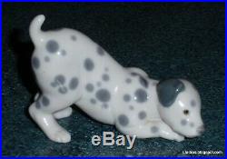 LLADRO #1261 DALMATIAN DOG RETIRED PORCELAIN FIGURINE Cute Collectible Gift