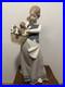 LLADRO 1311 Little Dogs on Hip Figurine 1980's Vintage 10 Tall 5 Wide Retired