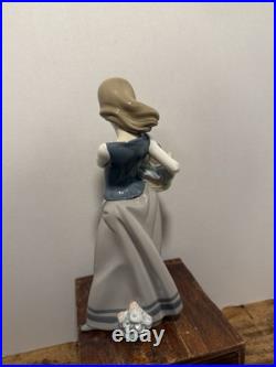 LLADRO 1311 Little Dogs on Hip Figurine 1980's Vintage 10 Tall 5 Wide Retired