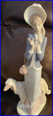 LLADRO 1537 Stepping Out! Retired! See Description! No Box L@@K! Rare