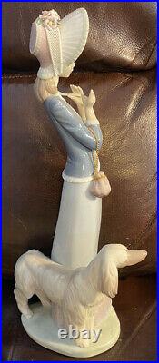 LLADRO 1537 Stepping Out! Retired! See Description! No Box L@@K! Rare