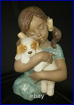 LLADRO #2355 01012355 Gabriela Girl Figurine LARGE (14.5) Gres