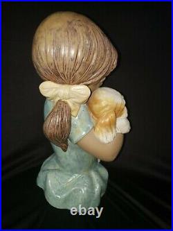 LLADRO #2355 01012355 Gabriela Girl Figurine LARGE (14.5) Gres