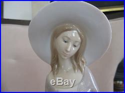 LLADRO #4806 GIRL With DOG ISSUED 1972-1981 PORCELAIN FIGURINE