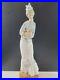 LLADRO #4893 A Walk With The Dog Woman with Small Dog & Umbrella 1974 Marking