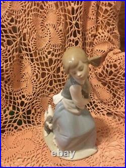 LLADRO 4982 Naughty Dog Retired! Mint Condition! Original Blue Box! L@@K