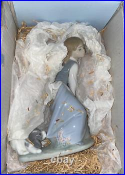 LLADRO 4982 Naughty Dog Retired! Mint Condition! Original Blue Box! L@@K