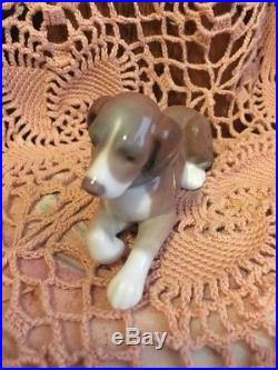 LLADRO 5349 Relaxing, Dog Retired! Mint Condition! No Box! Rare, Hard to Find