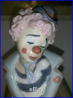 LLADRO 5901 Surprisse figurine Clown with Dog & Puppies no box