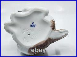 LLADRO #6210 B 7940 LABEL GENTLE SURPRISE GLOSSY PORCELAIN FIGURINE with BOX