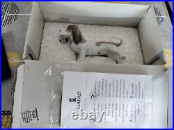 LLADRO 6398'Morning Delivery' Bassett Dog with Newspaper Mint Boxed/ Paperwork