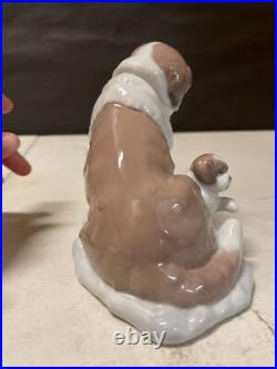 LLADRO #8170 BABY SITTING Dogs