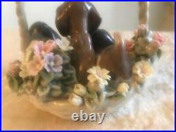 LLADRO A LITTER OF LOVE #1441 & LLADRO PURR-FECT #1444 MINT withBoxes Fast Ship